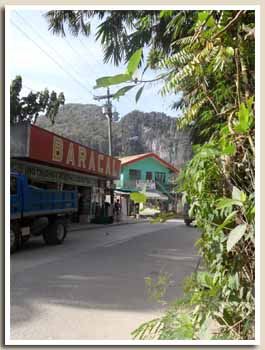 une rue à El Nido